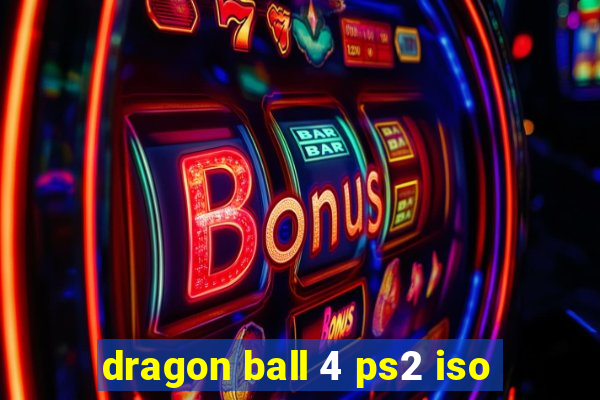 dragon ball 4 ps2 iso